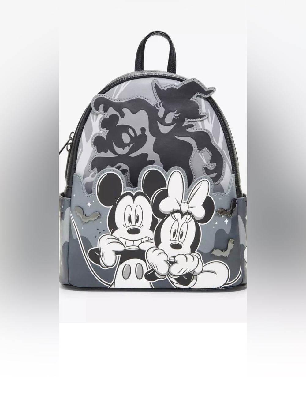 Loungefly Disney Halloween Ghosts Glow-In-The-Dark Light-Up Mini Backpack